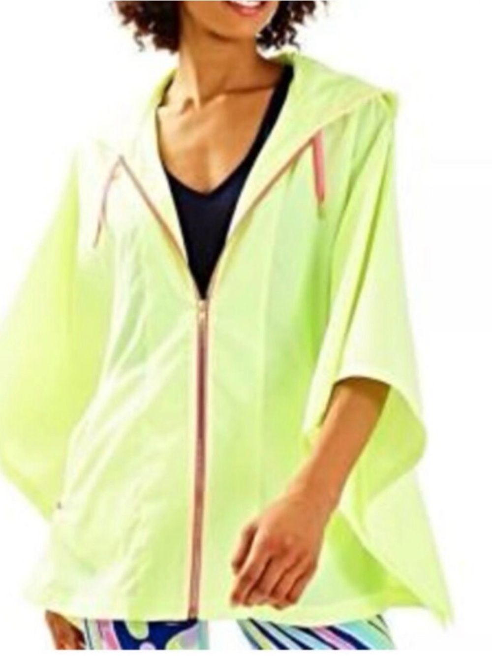Lilly Pulitzer NWOT Hooded Rain Poncho/Cape